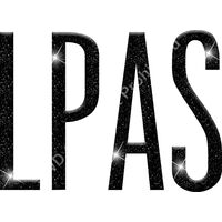 GLT95 BLACK GLITTER Thumbnail